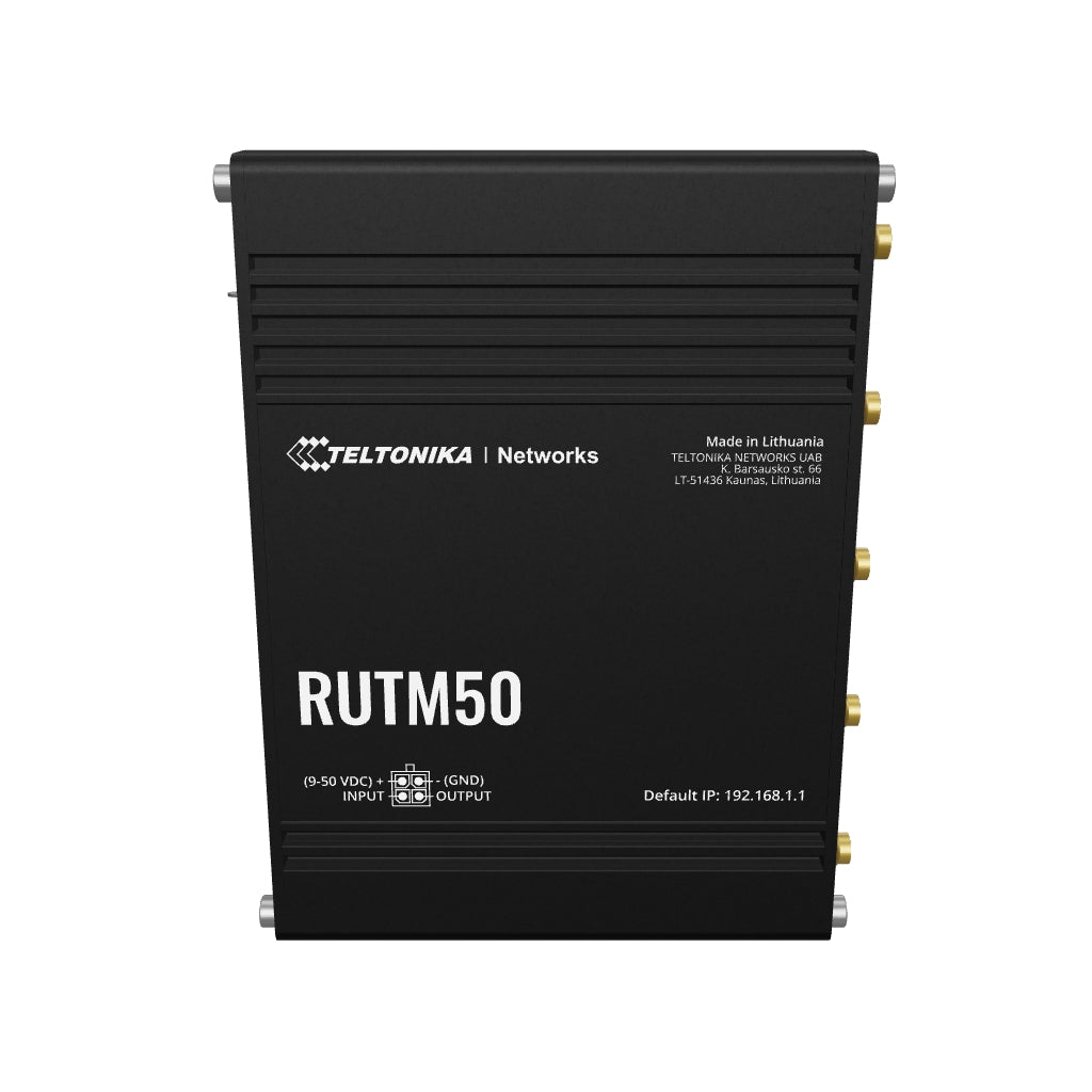RUTM50 Industrial Dual-SIM 5G Router mit 5x GbE und WLAN