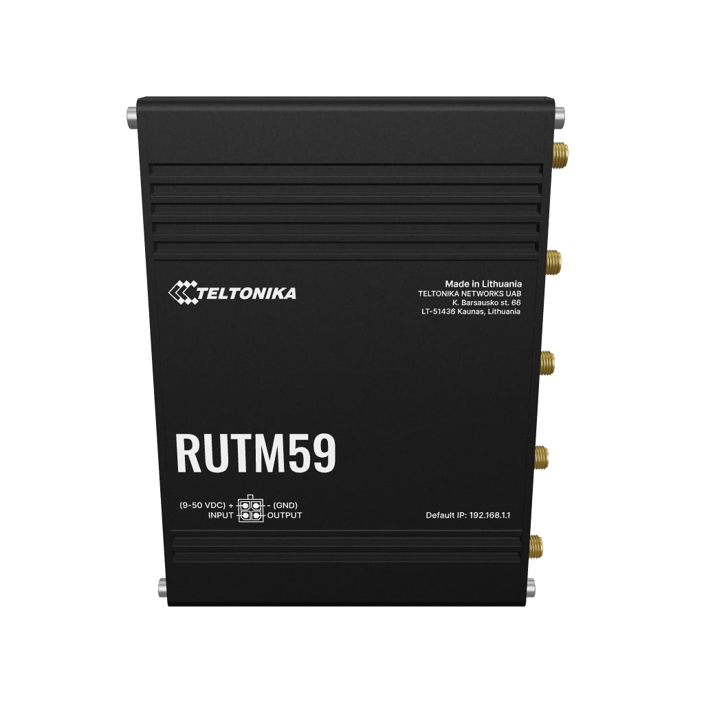RUTM59 Industrial Dual-SIM 5G Router mit 5x GbE