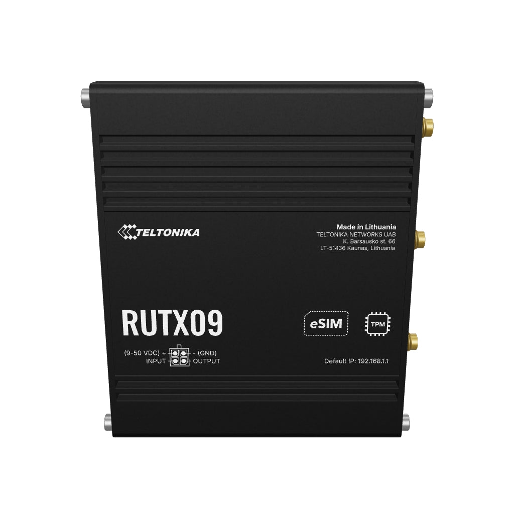 RUTX09 Industrial 4G/LTE Router mit 4x GbE & GNSS