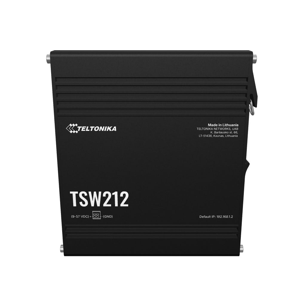 TSW212 10-Port Gigabit Managed L2 Ethernet Switch (8x RJ45 Ports, 2x SFP)